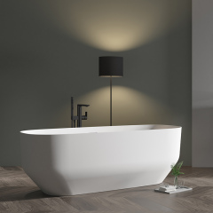 Wholesale Fashion Oval Freestanding Corian Bathtub XA-8837