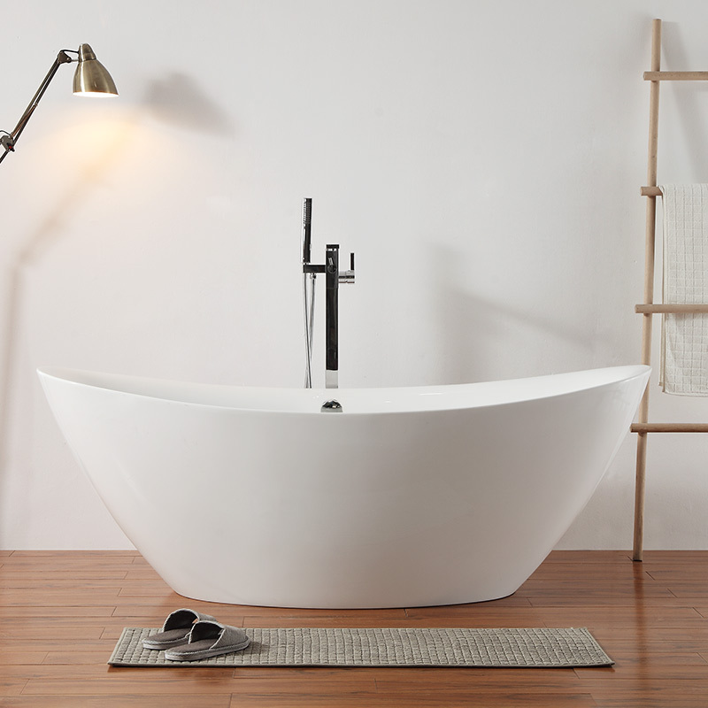 Hersteller: Ovale barrenförmige freistehende Acrylbadewanne TW-6676