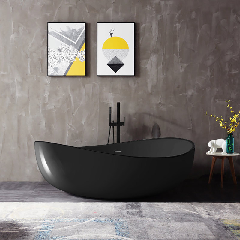 Großhandel Mode bunte ovale freistehende Acrylbadewanne TW-6620