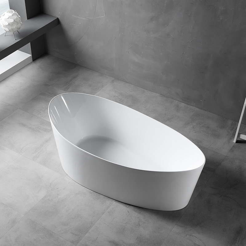 Hot Style Wholesale OEM Oval Freestanding Acrylic Bathtub TW-6626