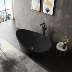 Wholesale Fashion Colorful Oval Free Standing Acrylic Bathtub TW-6620