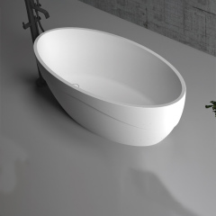 Qualität Großhandel Einzigartiges Design Ovale freistehende Acrylbadewanne TW-6609