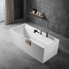 Wholesale High End Quality Rectangle Freestanding Acrylic Bathtub TW-6605