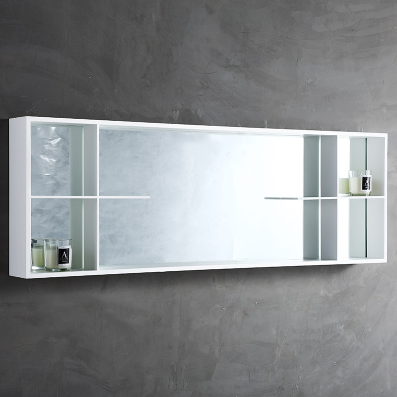Hot Style Wholesale Wall Mounted Bathroom Mirror With Shelf Cabinet XA-M20