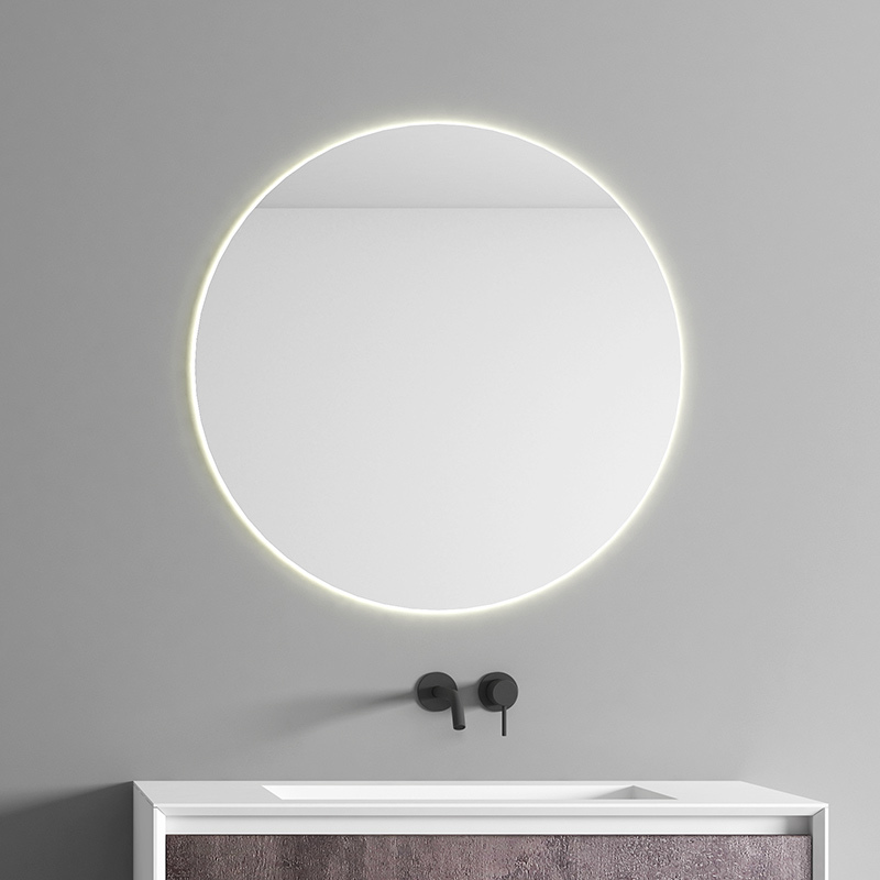 Quality Wholesale Unique Design Wall Mounted Bathroom Makeup Mirror With LED Lights TW-ML61