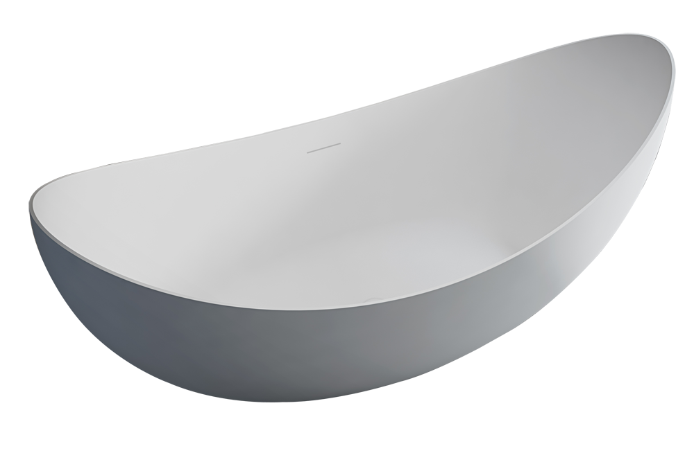 High-End Oval Freestanding Pure Acrylic Bathtub TW-7618