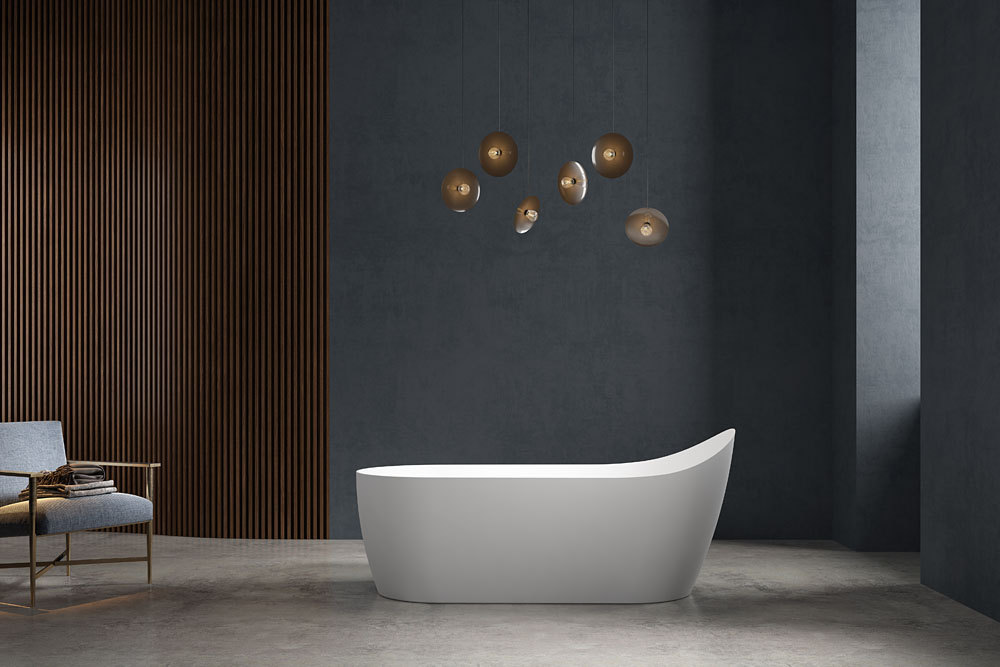 Oval Freestanding Acrylic Bathtub TW-7629