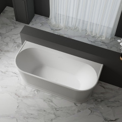 Hot Style Großhandel Back-to-Wall freistehende Acrylbadewanne TW-7797