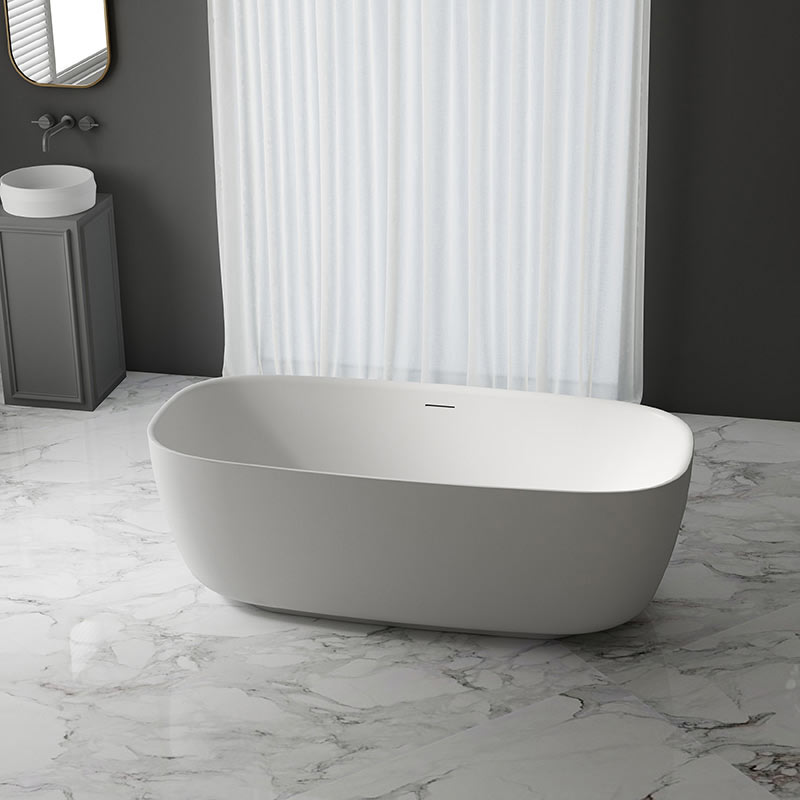 Manufacturer High Quality Oval Freestanding American Acrylic Bathtub TW-7712