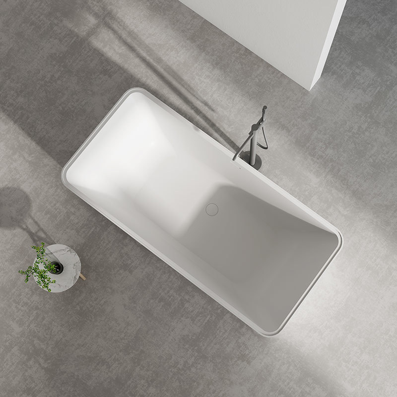 Beliebte freistehende Designer-Badewanne mit fester Oberfläche im Großhandel XA-8827