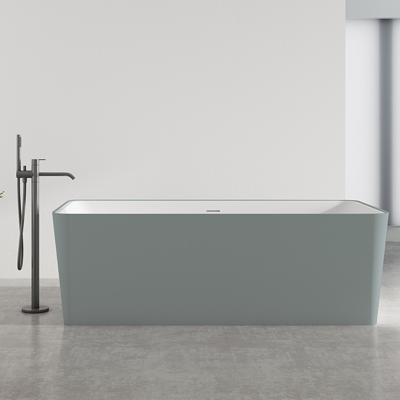 Beliebte freistehende Designer-Badewanne mit fester Oberfläche im Großhandel XA-8827