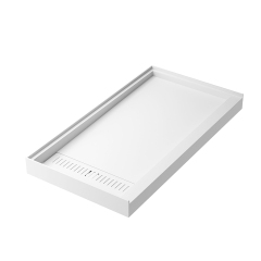Factory Wholesale Single Threshold Solid Surface Shower Tray Base TW-RD903