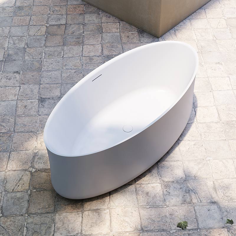 Modern Oval Acrylic Freestanding Bathtub TW-7807