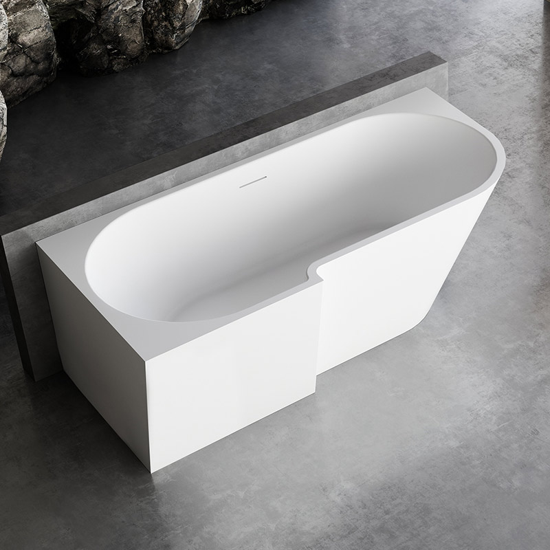 Newest Design Corner Stand Alone Acrylic Bathtub TW-7203