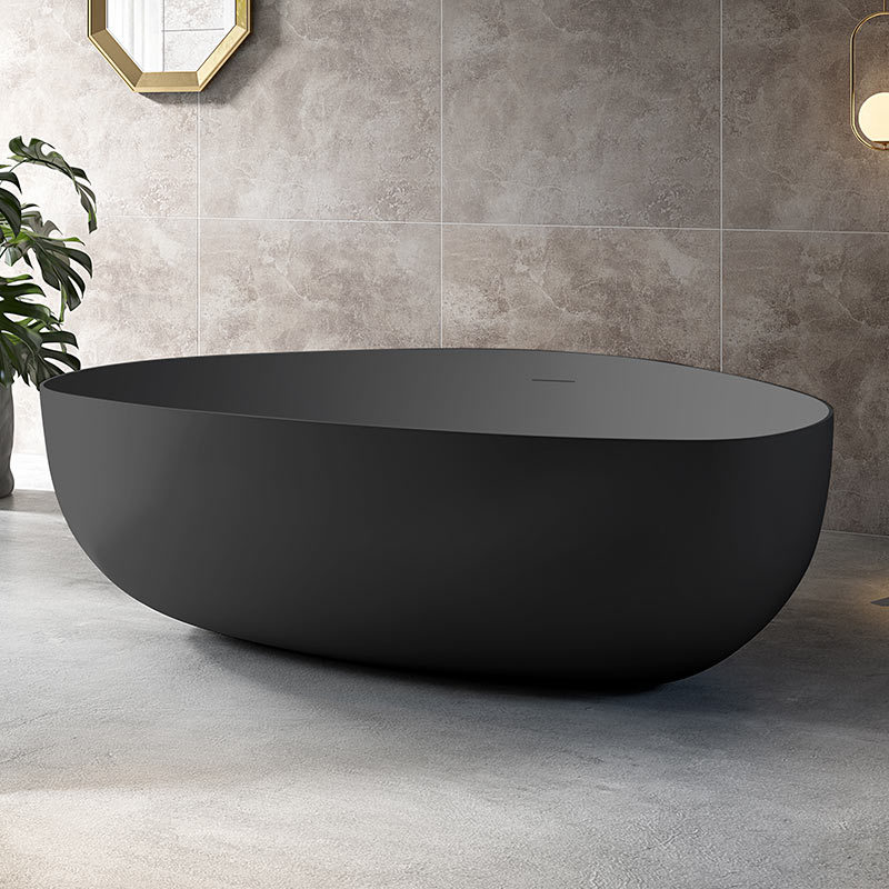 Herzförmige freistehende Badewanne aus Kunststein TW-8660 des Lieferanten