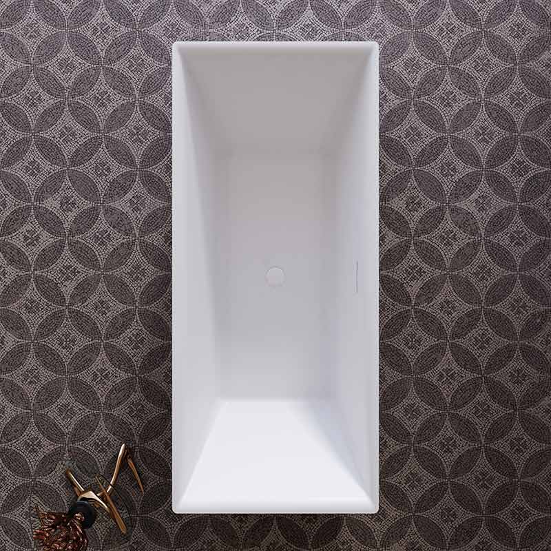 Factory Supply Quality Assurance Rectangle Stand Acrylic Bathtub XA-085