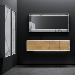 Hochwertiger, einzigartiger Design-Wand-Badezimmer-Waschtisch TW-5826 mit Marmor-Design und Texturmuster im Großhandel