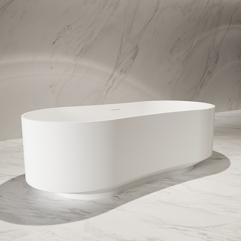 Factory Wholesale Freestanding Solid Surface Bathtub TW-8702