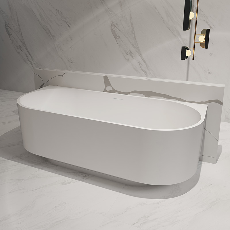 Wholesale Price Freestanding Artificial Stone Bathtub TW-8706