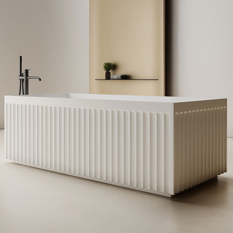 Hot Style Großhandel Kunststeinbadewanne TW-8115