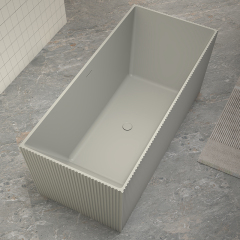 Freistehende Badewanne mit fester Oberfläche im Fabrikgroßhandel TW-8685