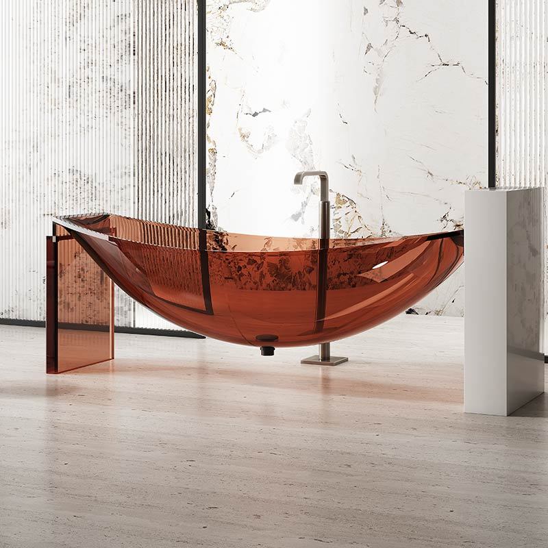 Wholesale Fashion Transparent Floating Hammock Bathtub TW-8996T-1