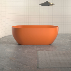 Hochwertige Großhandelsbadewanne aus Kunststein mit einzigartigem Design TW-8501