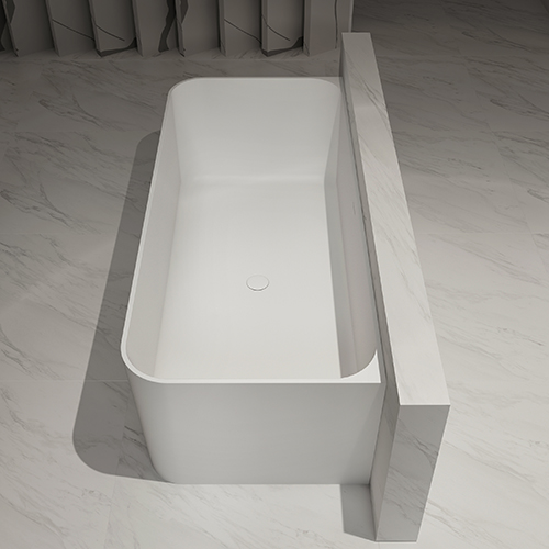 Factory Supply Quality Assurance Freestanding Artificial Solid Surface Bathtub TW-8506