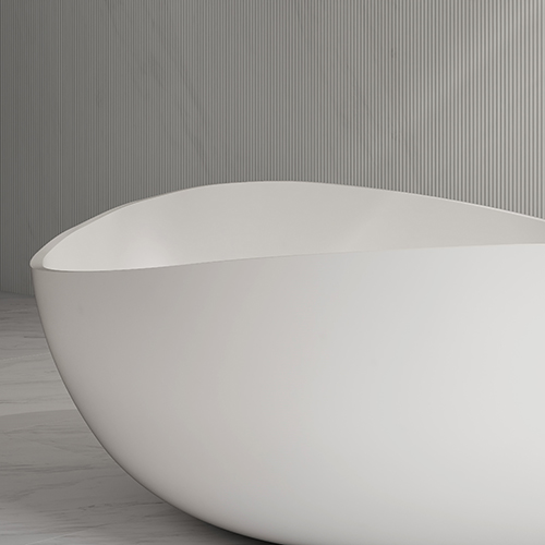 Factory Supply Quality Assurance Oval Stone Resin Bathtub XA-8819