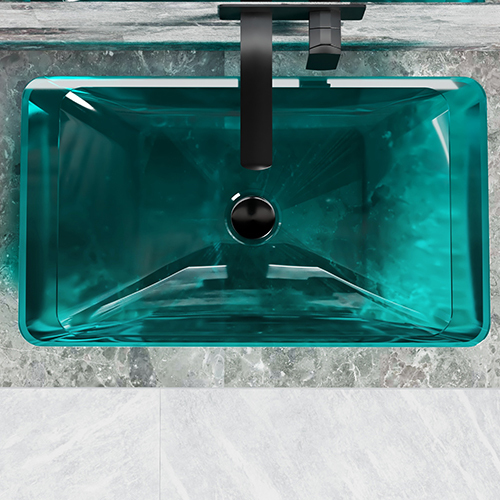Hochwertiges, einzigartiges, transparentes Waschbecken im Großhandel TW-A22T
