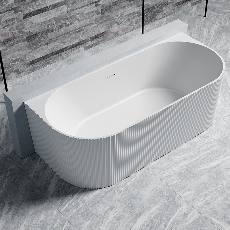 Hochwertige Großhandels-Badewanne mit fester Oberfläche und einzigartigem Design TW-8306