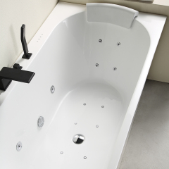 China Wholesale Factory Freistehende Surf-Massagebadewanne aus Acryl mit konstanter Temperatur XA-193M