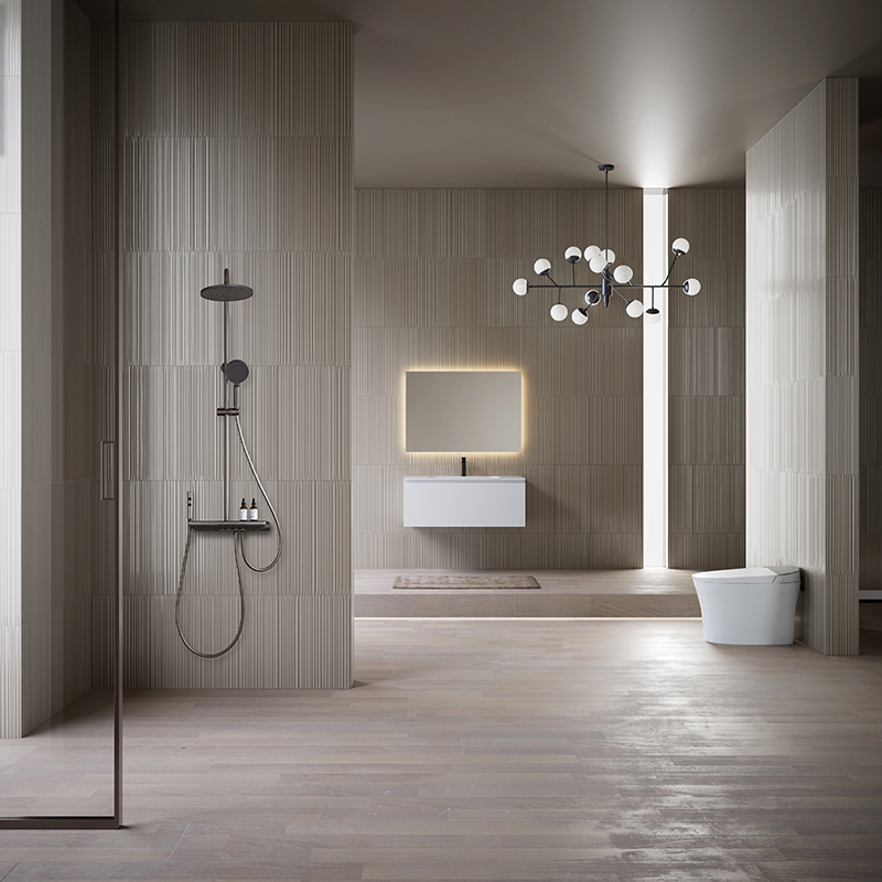 Beliebtes Großhandels-Designer-Badezimmer-Eitelkeits-Smart-Toiletten-Duschkopf-Komplettset TW-3501&TW-M62&TW-S71