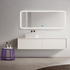 Heiße Art-Großverkauf-transparente Badezimmer-Kabinett-Kombination MV-2203