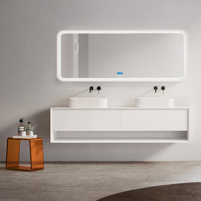 Wholesale High End Quality Transparent Bathroom Cabinet Combination MV-2210