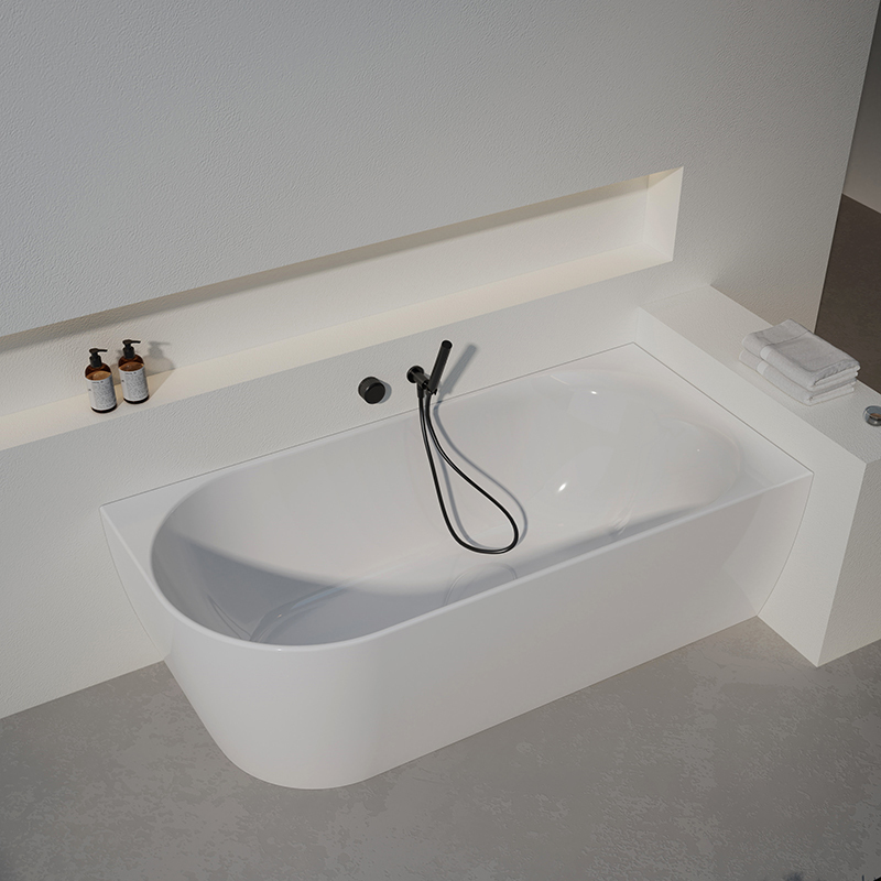 China Wholesale Factory Freestanding Corner Acrylic Bathtub XY-1003L