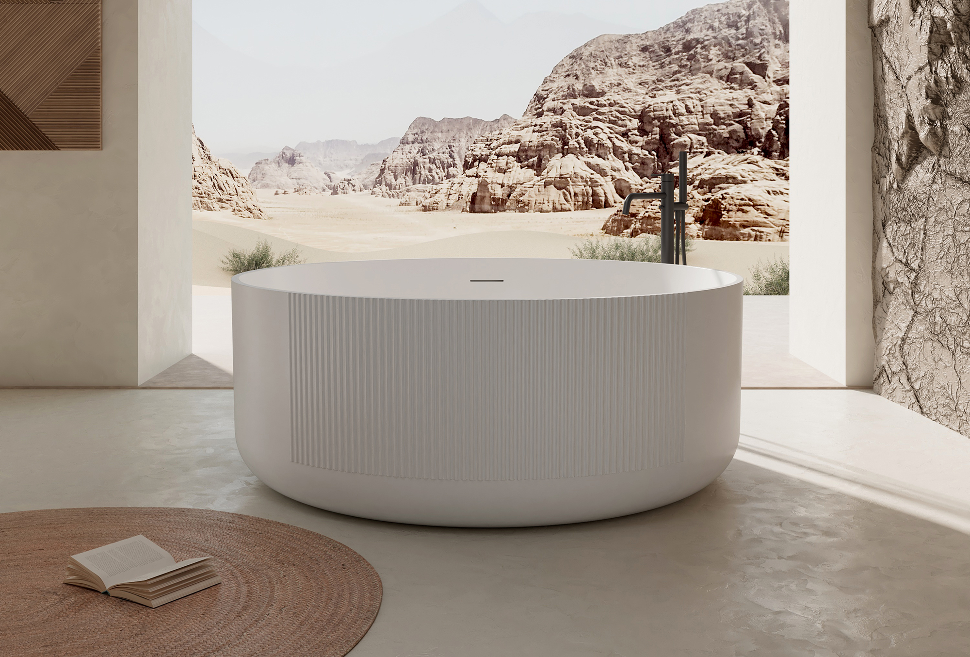 2024 New Bathtub Display | Wholesale Fashion Freestanding Acrylic Bathtub XY-6009