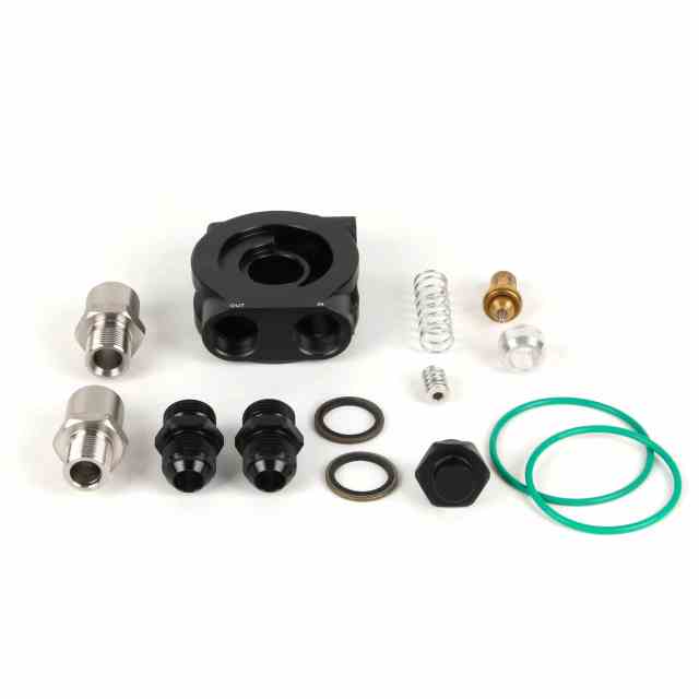 BATTLE BEE BB-OFA-008 Oil Filter Adaptor Cooler Universal Thermostat Sandwich Plate Accessories JDM Parts