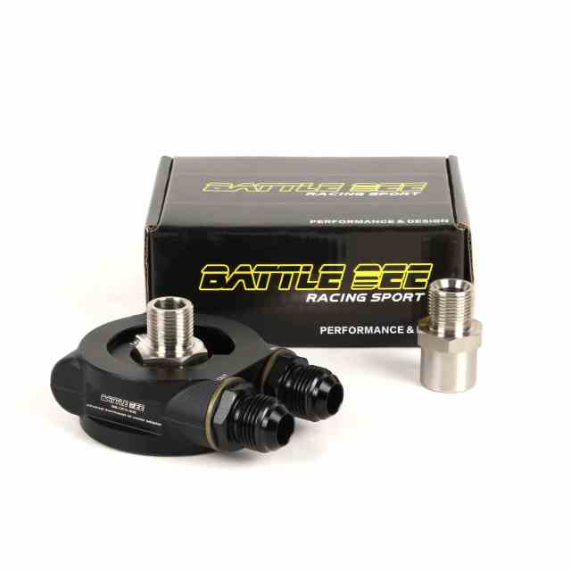 BATTLE BEE BB-OFA-008 Oil Filter Adaptor Cooler Universal Thermostat Sandwich Plate Accessories JDM Parts