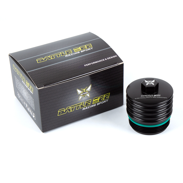 BATTLE BEE BB-OFC-012 For BMW B48 Aluminum Alloy Car Modification Filter Housing Engine Oil Filter Cover