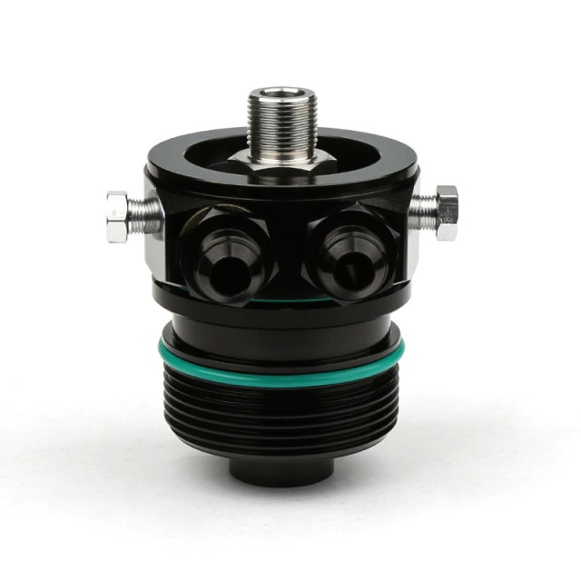 Battlebee BB-OCA-110 Engine Oil Cooler Adaptor Thermostat Cooling Systerm For Audi Volkswagen EA888 Gen3 1.8T 2.0T AN8