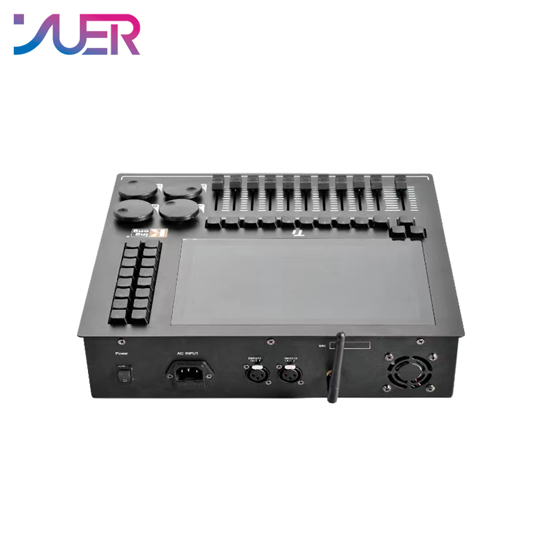 Yuer New T1 DMX512 console stage lighting controller with display 1024 channels DJ disco stage lighting shaking head controller professional controller