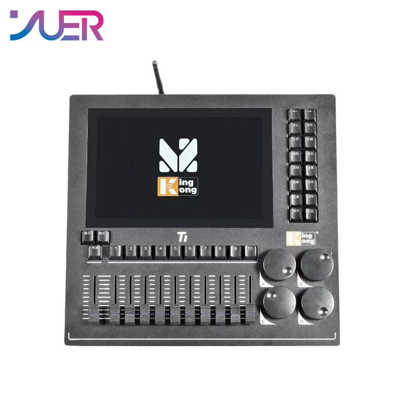 Yuer New T1 DMX512 console stage lighting controller with display 1024 channels DJ disco stage lighting shaking head controller professional controller