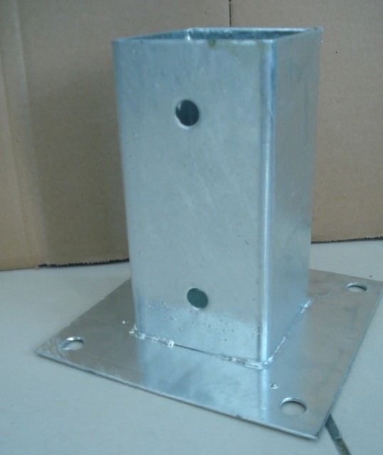 Steel clamp support