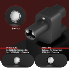 CCS2 to NACS Adapter for Tesla Model 3/X/Y/S (250kW)