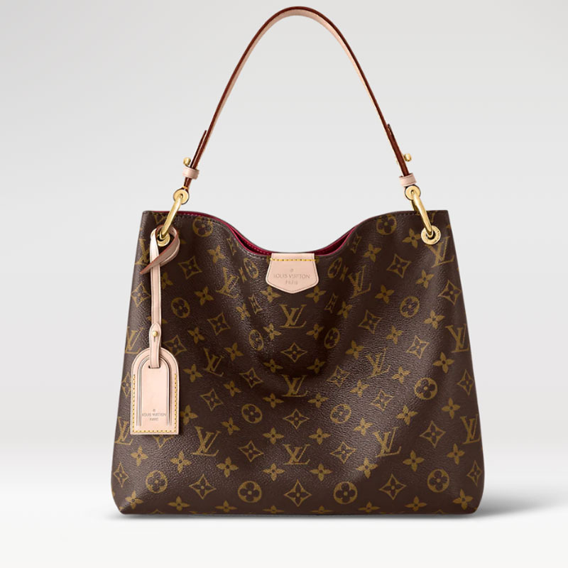 LV/路易威登女包GRACEFUL老花托特腋下包小号购物袋单肩包 N42233N44045  M43704  M43703 N42248 M43700 M43701 N44044 N42249 N42232