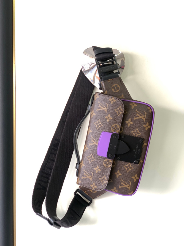 LV/路易威登2023新款男士S LOCK SLING 手袋  M45864 M45807 M58487 M46245LV路易威登男包