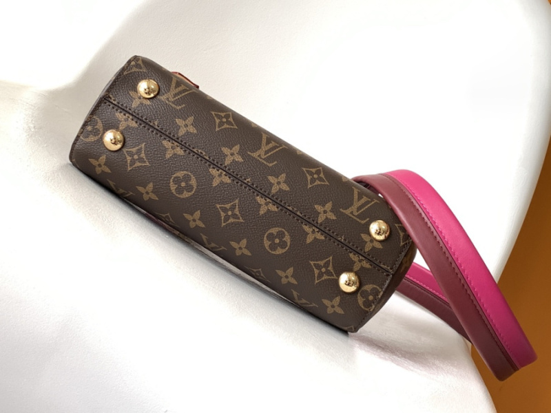 LV/路易威登CLUNYBB经典老花桃红肩带单肩斜挎手提女包M42738M42738