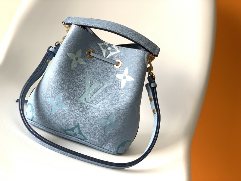 Louis Vuitton/路易威登LV女包NÉONOÉ水桶包手提包肩  M45716 腮红粉 M45709 天蓝色