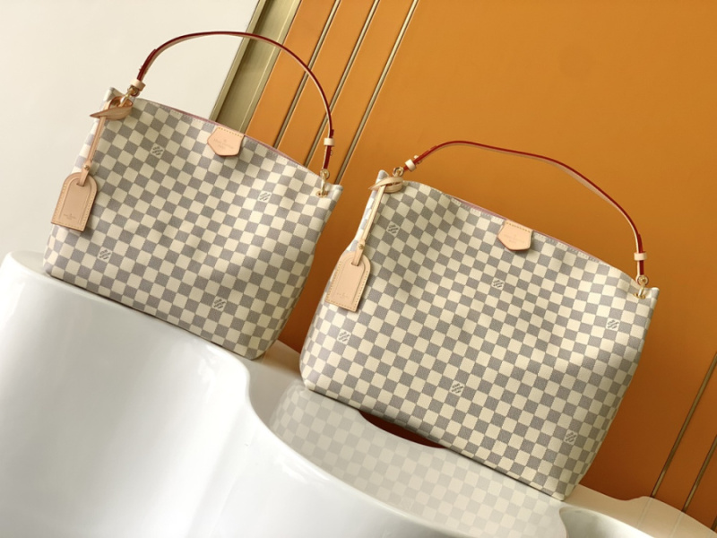 LV/路易威登女包GRACEFUL老花托特腋下包小号购物袋单肩包 N42233N44045  M43704  M43703 N42248 M43700 M43701 N44044 N42249 N42232